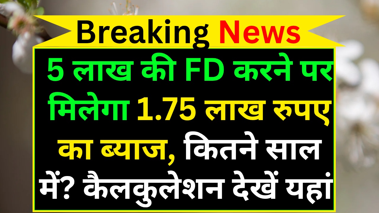 SBI FD Scheme